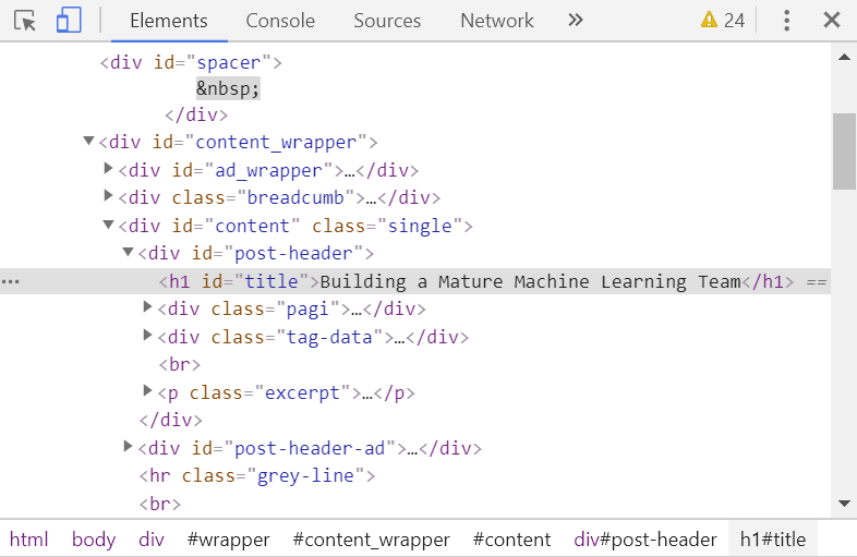 devtools screenshot